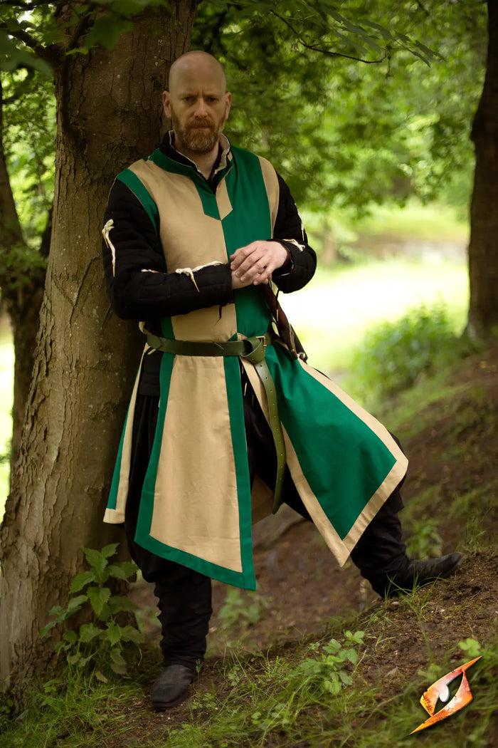Basic Tabard vert et beige Epic Armoury